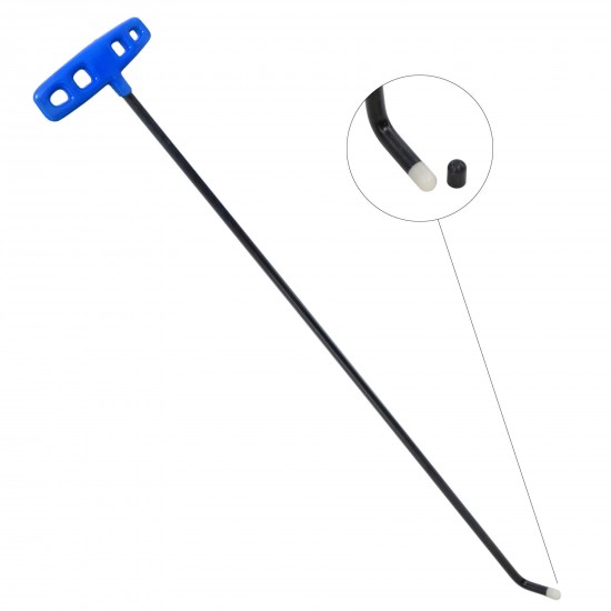 90 cm 12 mm Çap Tek Kıvrımlı Vida Uç Çubuk - S2-02