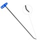 90 cm 12 mm Çap Tek Kıvrımlı Yassı Uç Çubuk - S2-06