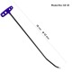 70 cm 10 mm Çift Kıvrımlı Vida Dişli Uç Çubuk - S3-01