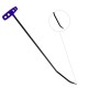 70 cm 10 mm Çap Çift Kıvrımlı Sivri Uç Çubuk - S3-03