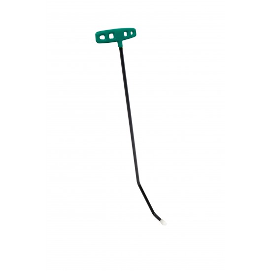 60 cm 8 mm Çap Çift Kıvrımlı Vida Dişli Uç Çubuk - S4-01
