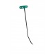 60 cm 8 mm Çap Çift Kıvrımlı Vida Dişli Uç Çubuk - S4-01