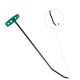 60 cm 8 mm Çap Çift Kıvrımlı Vida Dişli Uç Çubuk - S4-01