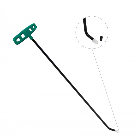 60 cm 8 mm Tek Kıvrımlı Vida Dişli Uç Çubuk - S4-02