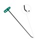 60 cm 8 mm Tek Kıvrımlı Vida Dişli Uç Çubuk - S4-02
