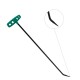 60 cm 8 mm Çap Tek Kıvrımlı Sivri Uç Çubuk - S4-04