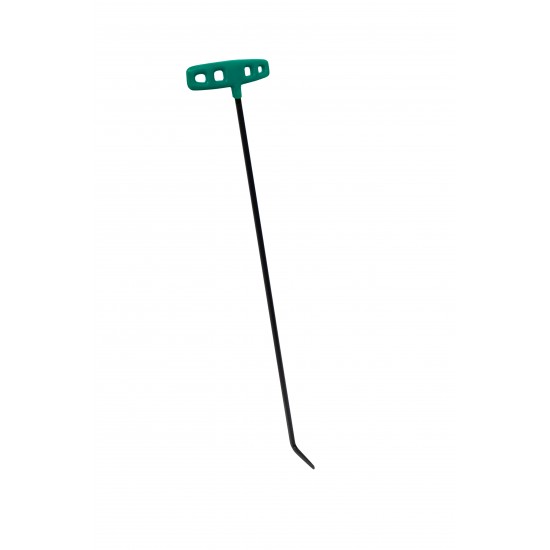60 cm 8 mm Çap Tek Kıvrımlı Yassı Uç Çubuk - S4-06