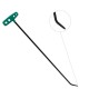 60 cm 8 mm Çap Tek Kıvrımlı Yassı Uç Çubuk - S4-06