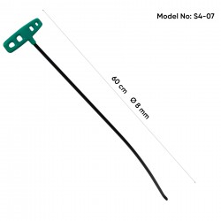 60 cm 8 mm Çap Makas Çubuğu - Kobra Uç Çubuk - S4-07