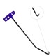 60 cm 10 mm Çap Tek Kıvrımlı Çengel Kobra Uç - S5-02