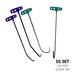 S5 Set - 4'lü Boyasız Göçük Düzeltme Çubuk Seti S5 Set - 4'lü Boyasız Göçük Düzeltme Çubuk Seti