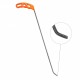 40 cm 6 mm Çap Sağlı Sollu Tek Kıvrımlı Sağ Çubuk - S6-04
