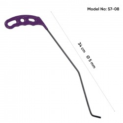 34 cm 5 mm Çap Sağlı Sollu Çift Kıvrımlı Sol Çubuk - S7-08 34 cm 5 mm Çap Sağlı Sollu Çift Kıvrımlı Sol Çubuk - S7-08