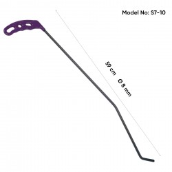 59 cm 8 mm Çap Sağlı Sollu Çift Kıvrımlı Sol Çubuk - S7-10 59 cm 8 mm Çap Sağlı Sollu Çift Kıvrımlı Sol Çubuk - S7-10