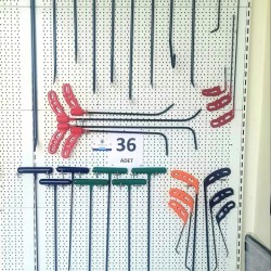 36 Parça PDR Göçük Düzeltme Çubuk Seti 