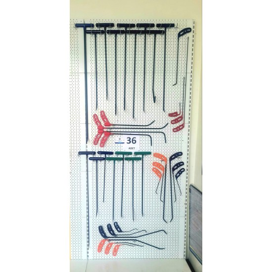 36 Parça PDR Göçük Düzeltme Çubuk Seti 