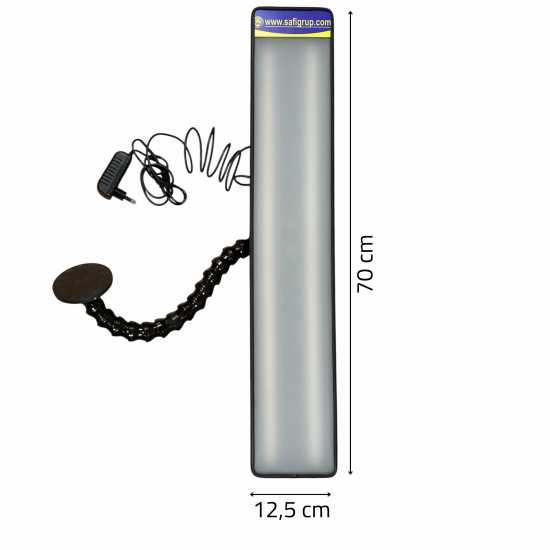 2 Sıra LED Mıknatıslı Boyasız Göçük Düzeltme Lambası, PDR LED Lamba SL-05