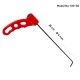 25 cm 4 mm Çap Sustalı Sağ Sol Yassı Çubuk - S10-02