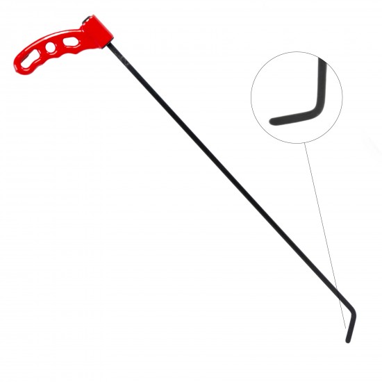 60 cm 8 mm Çap Sustalı Sağ Sol Yassı Çubuk - S10-05