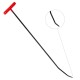 88 cm 12 mm Çap Çift Kıvrımlı Yassı Uç Çubuk - S2-05