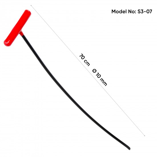 70 cm 10 mm Çap Makas Çubuğu - Kobra Uç Çubuk - S3-07 70 cm 10 mm Çap Makas Çubuğu - Kobra Uç Çubuk - S3-07