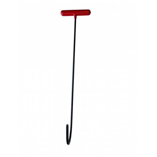 60cm 8 mm Çap Dik Yassı Uç Çengel Çubuk - S5-04