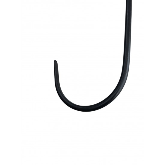 60cm 8 mm Çap Dik Yassı Uç Çengel Çubuk - S5-04