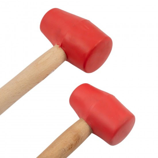 31 cm Tahta Saplı Kauçuk Başlıklı Büyük Boy Tokmak, Boyasız Göçük Düzeltme Tokmağı, PDR Tokmak - SC-12 31 cm Tahta Saplı Kauçuk Başlıklı Büyük Boy Tokmak, Boyasız Göçük Düzeltme Tokmağı, PDR Tokmak - SC-12
