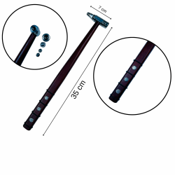 35 cm Brezilya Tipi Boyasız Göçük Düzeltme Çekici, PDR Çekiç, Brezil Çekiç - SC-13