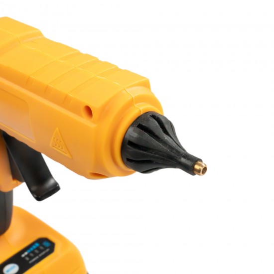 100 W Kablosuz Sıcak Silikon Tabancası, Şarj Edilebilir Bataryalı Silikon Tabancası – 20x25x7 cm 100 W Kablosuz Sıcak Silikon Tabancası, Şarj Edilebilir Bataryalı Silikon Tabancası – 20x25x7 cm