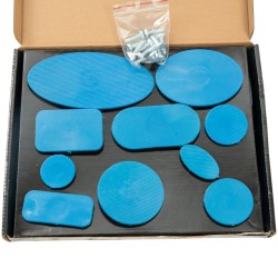 10 Parça Büyük Boy Boyasız Göçük Düzeltme Öpücük Seti | PDR Öpücük Takımı + Vida