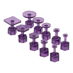 Küçük Boy Yuvarlak, Beşgen ve Kare PDR Öpücük Seti – 10 Parça Boyasız Göçük Düzeltme