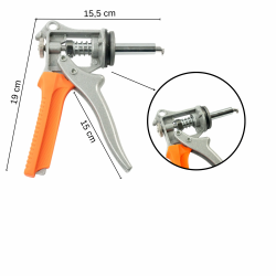PDR Delik Pensesi – 16,5x19 cm Gövde, 15 cm Tutamaçlı Profesyonel Pense