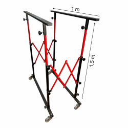 Tekerlekli İskelet PDR Tamir Sehpası