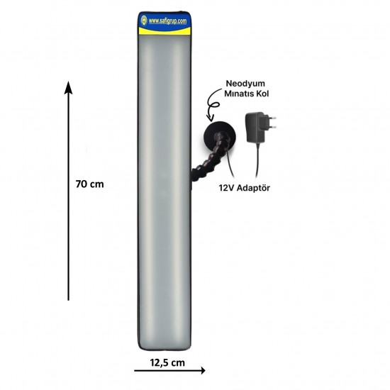 2 Sıra LED Mıknatıslı Boyasız Göçük Düzeltme Lambası, PDR LED Lamba SL-05