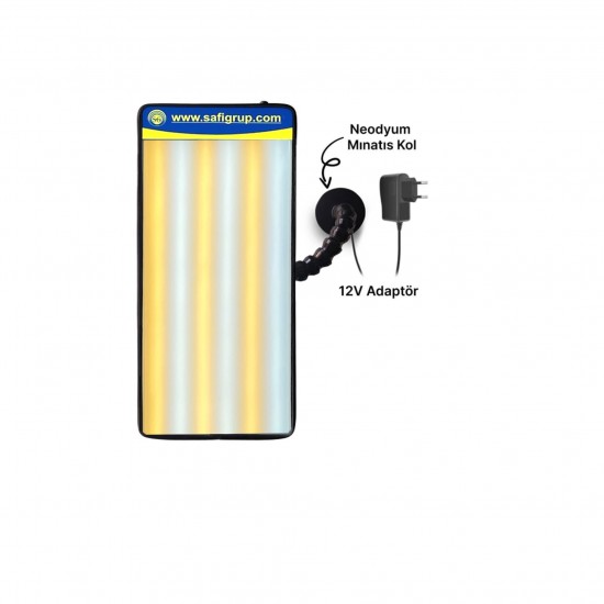 6 Sıra LED Mıknatıslı Boyasız Göçük Düzeltme Lambası, PDR LED Lamba SL-12