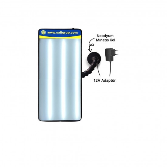 6 Sıra LED Mıknatıslı Boyasız Göçük Düzeltme Lambası, PDR LED Lamba SL-12