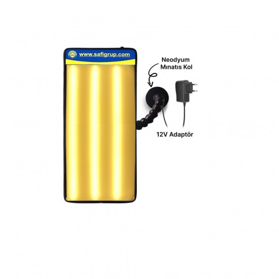 6 Sıra LED Mıknatıslı Boyasız Göçük Düzeltme Lambası, PDR LED Lamba SL-12