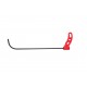 43 cm 8mm Sustalı Yassı Kapalı Uçlu Kılıç Çubuk - s14-01