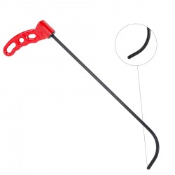 43 cm 8mm Sustalı Yassı Kapalı Uçlu Kılıç Çubuk - s14-01