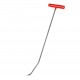 57 cm 8 mm Çap Çift Kıvrımlı Vida Dişli Uç Çubuk - S4-01