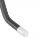 57 cm 8 mm Çap Çift Kıvrımlı Vida Dişli Uç Çubuk - S4-01