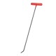 58 cm 8 mm Çap Tek Kıvrımlı Yassı Uç Çubuk - S4-06